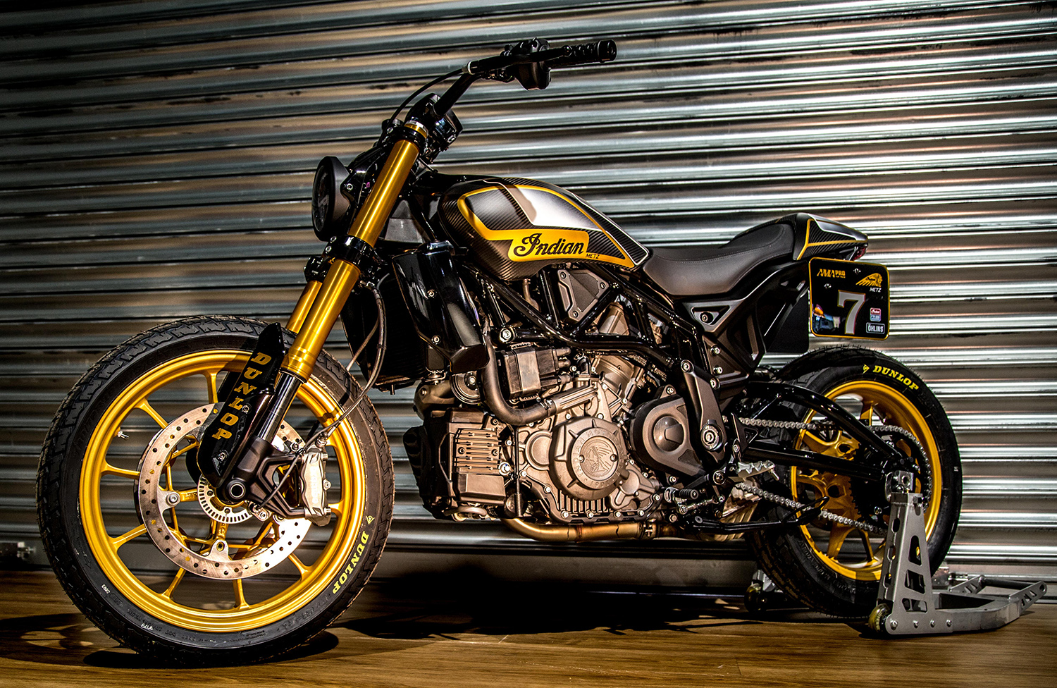Indian Metz Gives This Indian FTR 1200 A Custom Treatment
