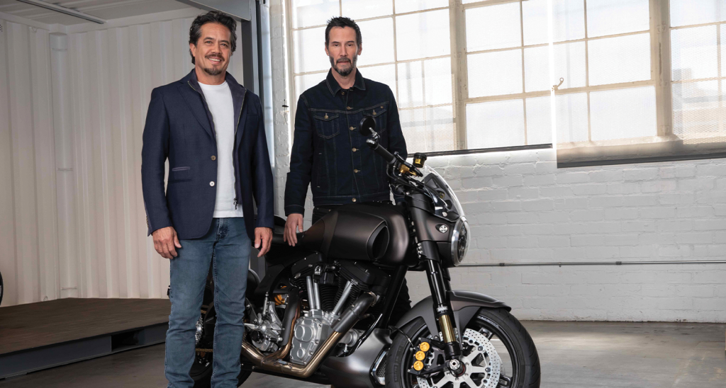 Co-founders of Arch Motorcycle, Reeves and Gard Hollinger, explore creativity and craftsmanship in their new docuseries, Visionaries.