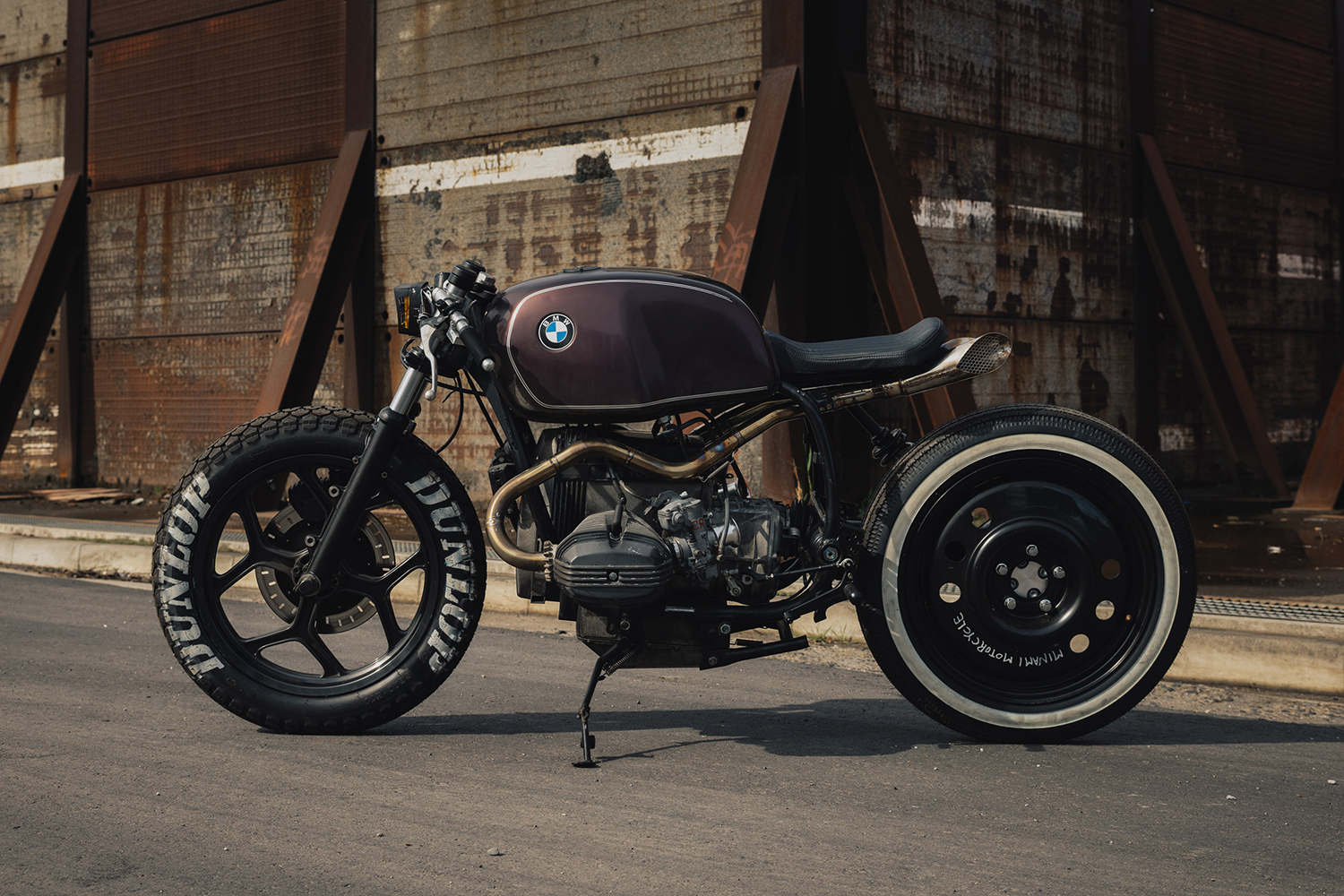 BMW RS500 OHC 印刷原版 金属プレート（BOXER RALLY）大判 BMW RS500 OHC 印刷原版 金属プレート（BOXER RALLY）大判