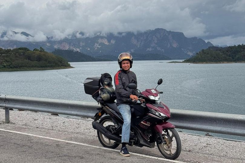 Nur Irfan Aqil’s First Ride to Thailand