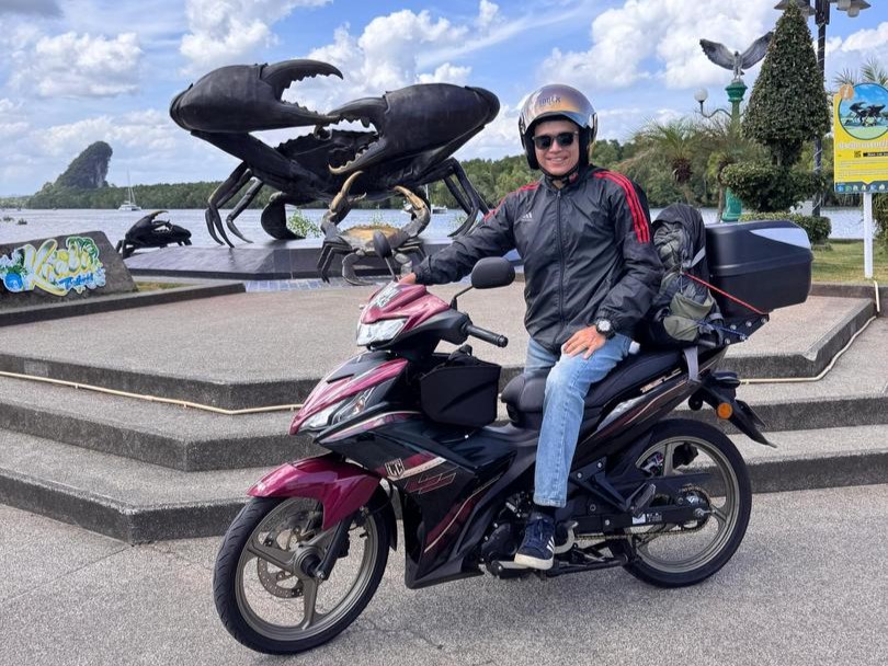 Nur Irfan Aqil’s First Ride to Thailand