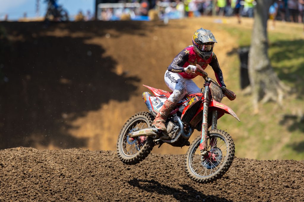 Justin Barcia secured ninth overall in 450MX at the Ironman National with 8-9 moto finishes, while teammate Ryder DiFrancesco showed front-running pace in 250MX. Two AMA Pro Motocross rounds remain before the SMX postseason.