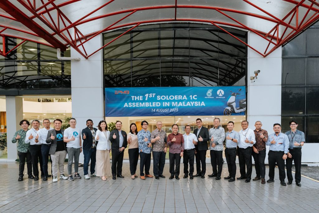 Blueshark and EPMB have started local production of the SoloEra Solo 1C in Shah Alam, marking progress toward Malaysia’s EV goals with 6,000 early registrations and plans to make the country a 2WEV hub in ASEAN.