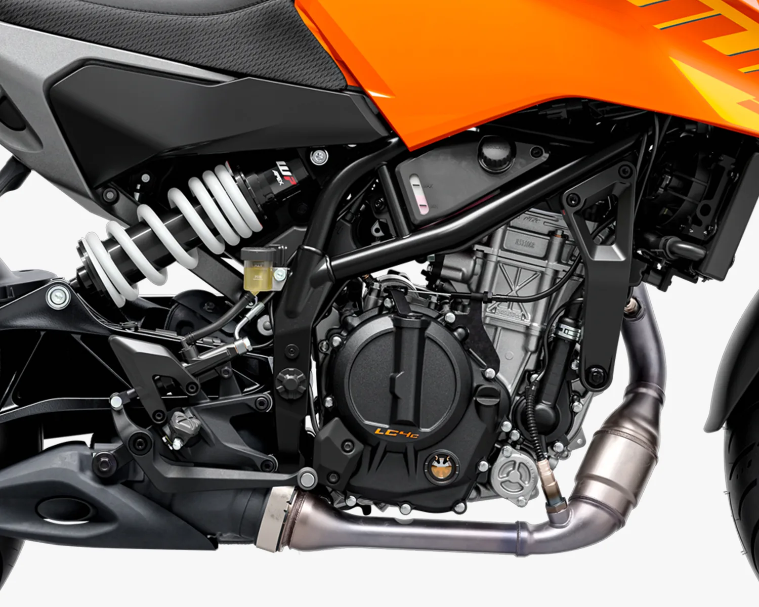 The 2025 KTM 250 Duke offers sharp streetfighter styling, a 249cc single-cylinder engine, modern TFT tech, and LED lighting.