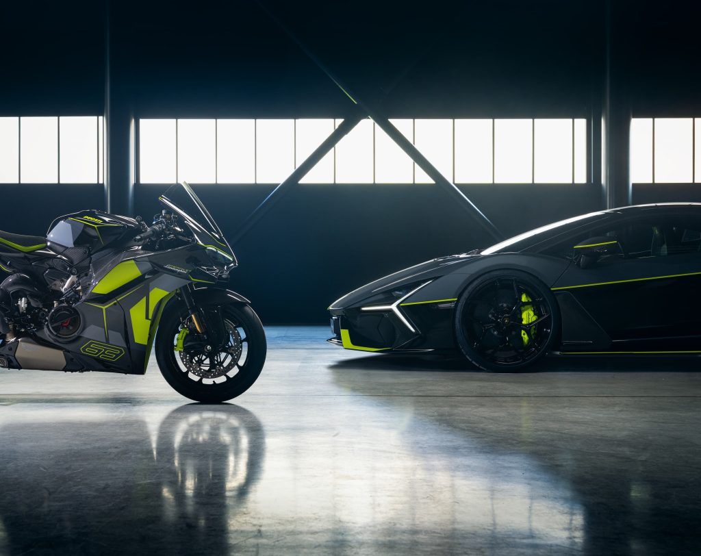 The Ducati Panigale V4 Lamborghini blends Desmosedici power with Lamborghini design. Limited to 630 units, it’s a carbon-fibre masterpiece built for collectors and thrill-seekers alike.