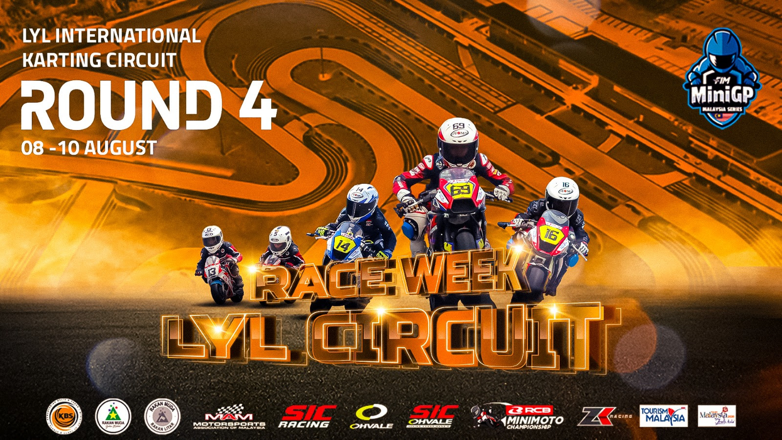 LYL International Karting Circuit becomes an official venue for FIM MiniGP Malaysia, offering a challenging track and hosting youth-focused racing and safety programmes.
