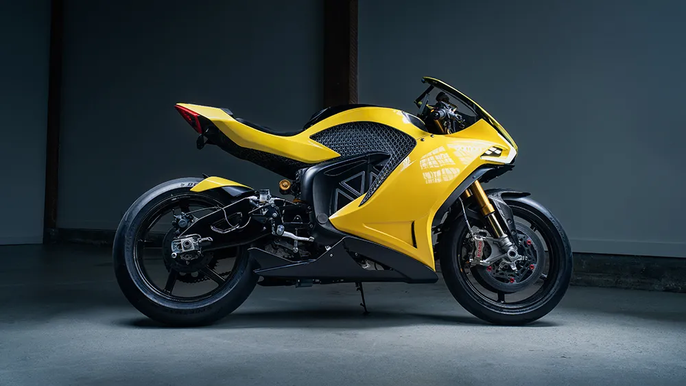 Damon Motorcycles completes a full-scale clay model of its Hypersport Race electric superbike, marking a key development milestone as it prepares for prototype testing.