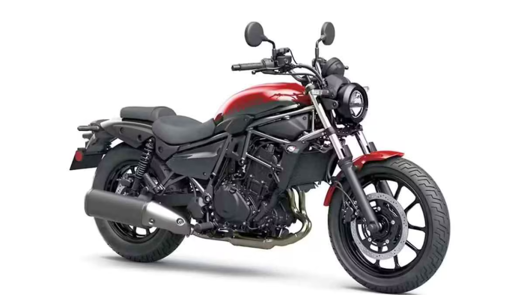 Kawasaki debuts the Eliminator 400 Plaza Edition with a striking maroon-black finish, USB-C charging, and the world’s first OEM GPS dual-camera system, while retaining the proven 451 cc twin engine and cruiser dynamics.