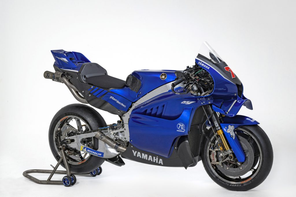 Yamaha Unveils V4-Powered YZR-M1