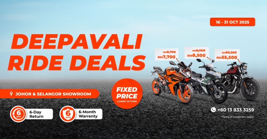 Deepavali Ride Deals