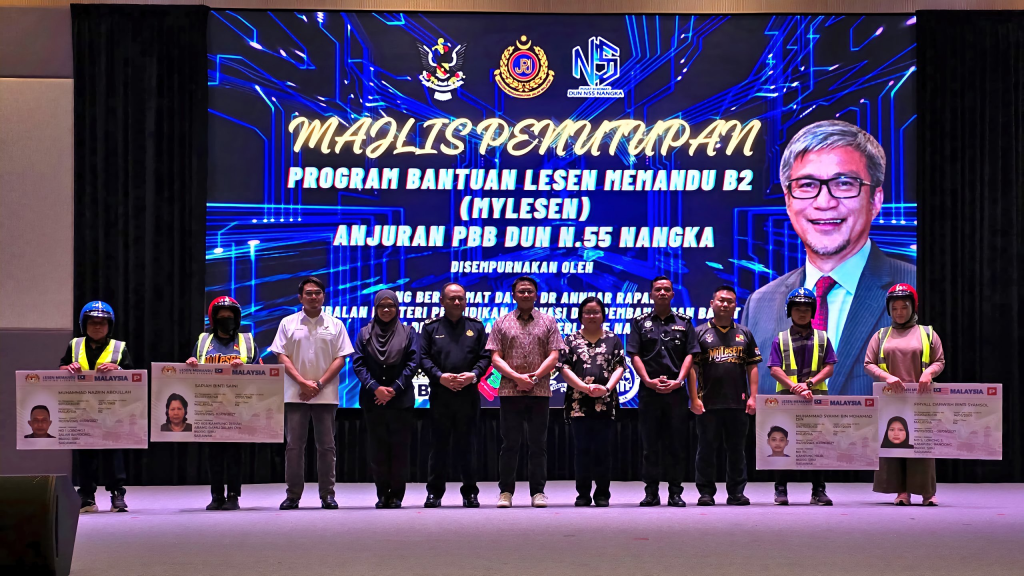 Over 1,100 Nangka residents obtained motorcycle licences through the MyLesen B2 programme at UTS, promoting safer, more inclusive road access for the B40 community.
