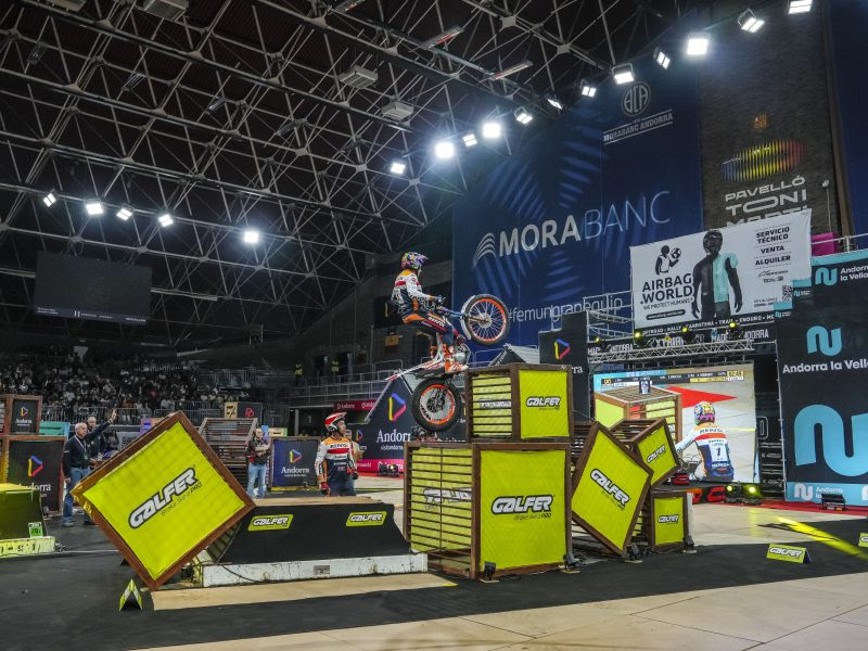 Toni Bou and Gabriel Marcelli head to the Madrid Arena for Round 2 of the 2026 X-Trial World Championship, aiming to extend Repsol Honda HRC’s dominant start after a strong opening victory in Andorra.