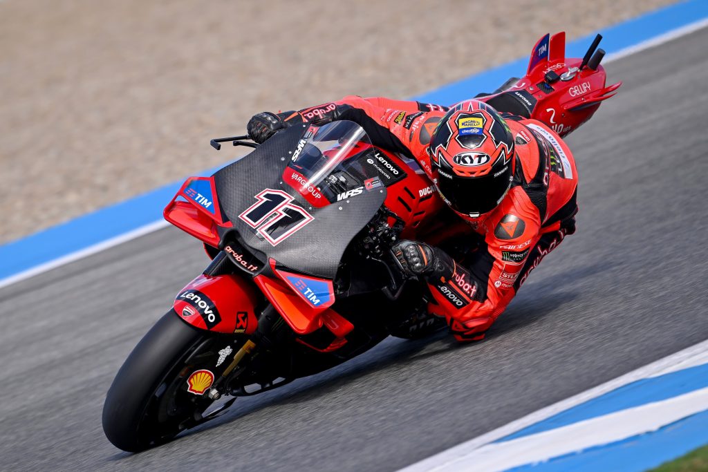 Nicolò Bulega replaces Marc Márquez for the final two rounds of 2025, making his MotoGP debut with the Ducati Lenovo Team at Portimão and Valencia.