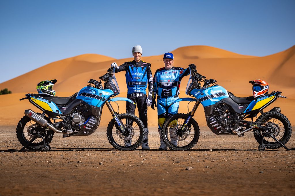 Motocross star Gautier Paulin teams up with Alessandro Botturi and the Ténéré Yamaha Rally Team to race the Africa Eco Race aboard the Ténéré 700 Rally.