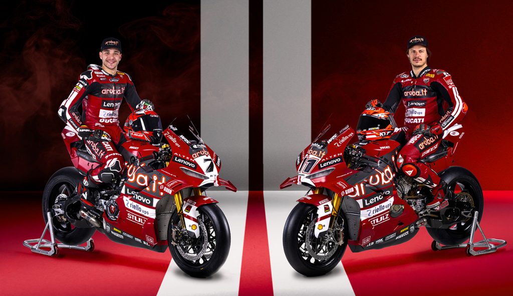 Aruba.it Racing Ducati 2026 WorldSBK Panigale V4 R launch