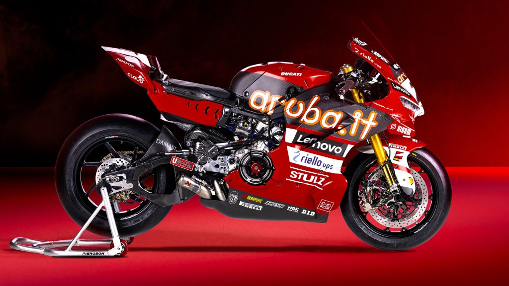 Aruba.it Racing Ducati 2026 WorldSBK Panigale V4 R launch