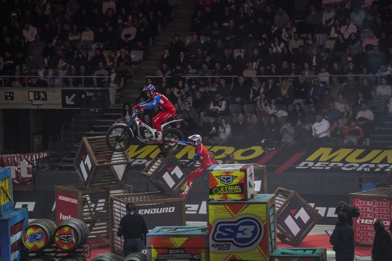 Honda Montesa makes history at the X-Trial World Championship Barcelona round as its RTL Electric motorcycle competes indoors for the first time, with Miquel Gelabert finishing seventh.