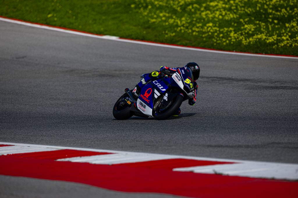 BLU CRU Pramac Yamaha Moto2 Portimão Test