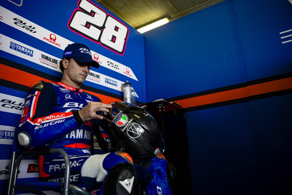 BLU CRU Pramac Yamaha Moto2 Portimão Test