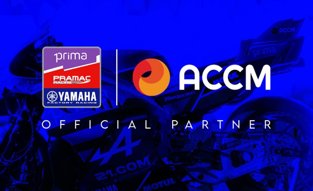 ACCM Joins Prima Pramac Yamaha