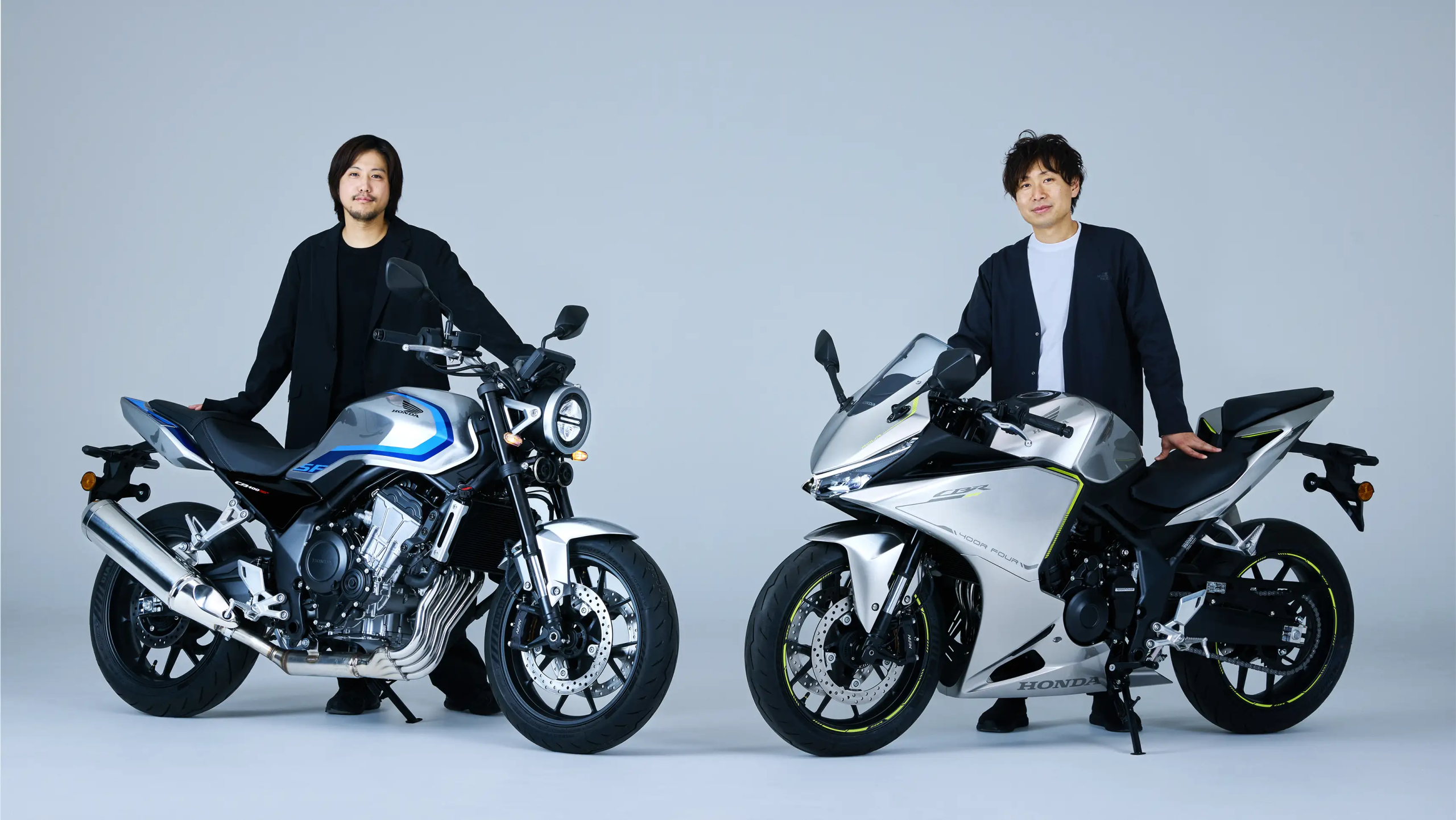 Honda Unveils CB400 SUPER FOUR and CBR400R FOUR E-Clutch Concepts