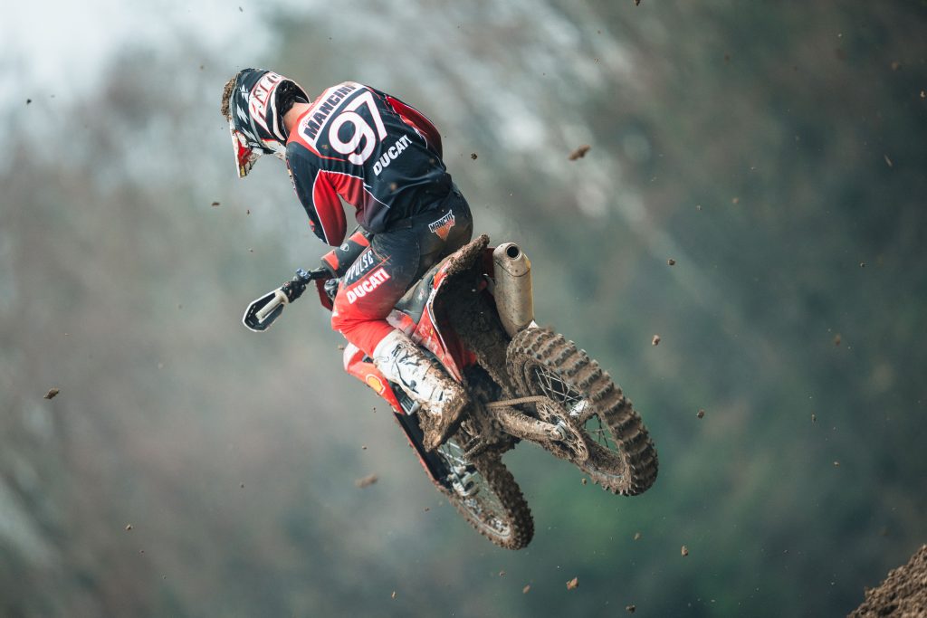 Simone Mancini Desmo250 MX podium