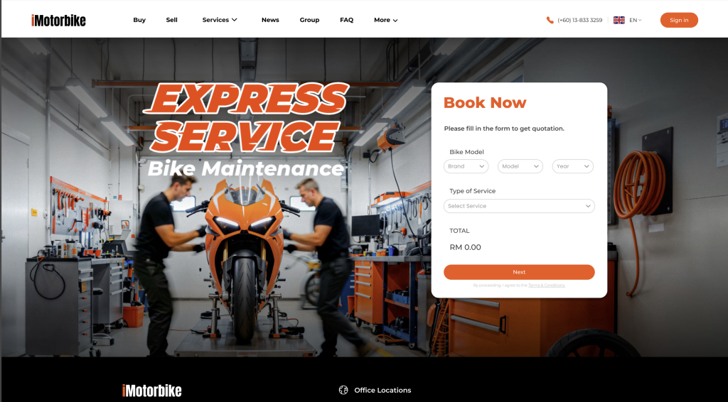 iMotorbike Express Service 