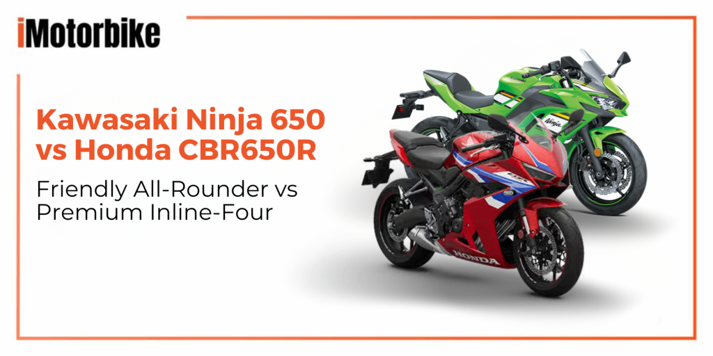 Kawasaki Ninja 650 vs Honda CBR650R