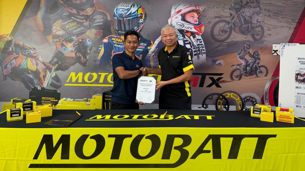 Kerjasama Motobatt ZK Racing