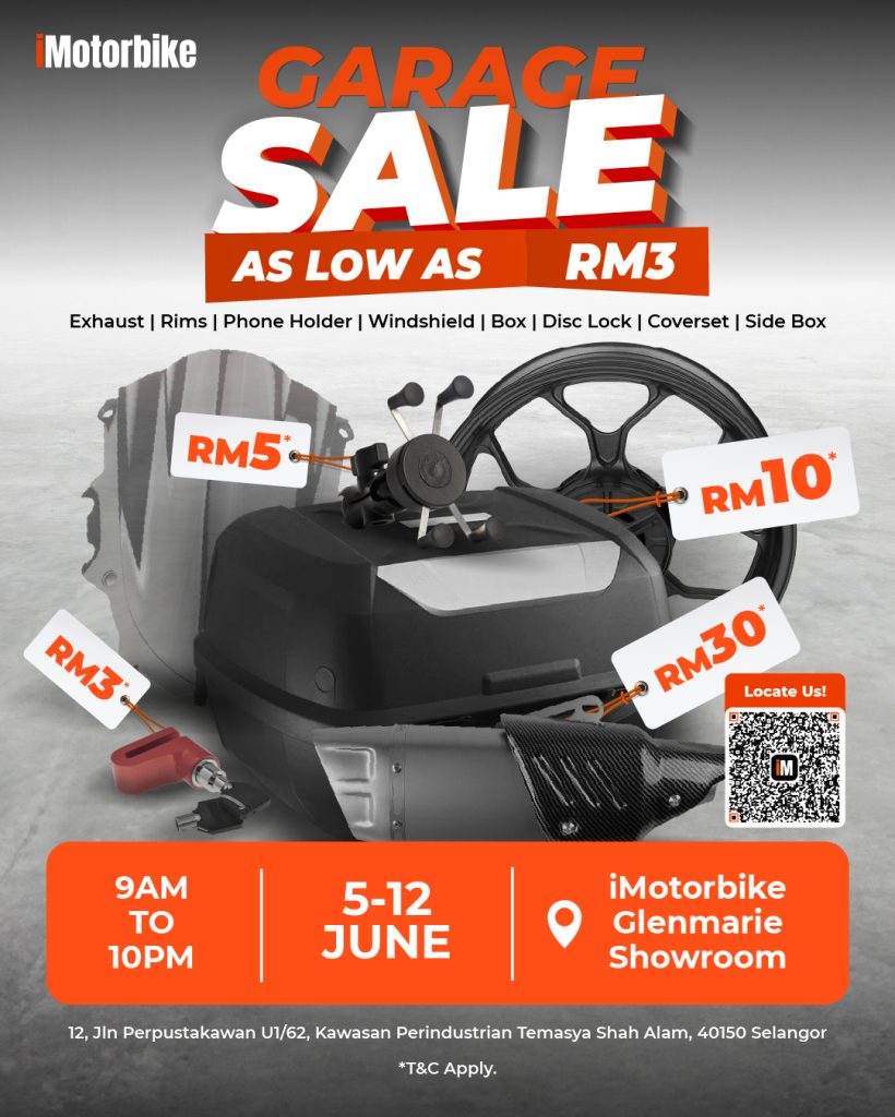 iMotorbike Garage Sale