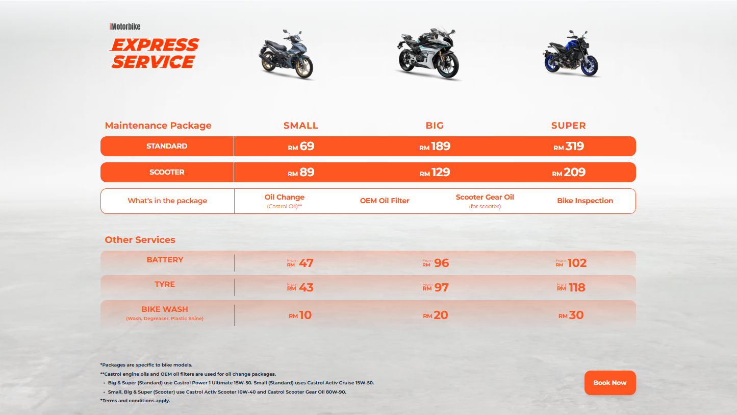 iMotorbike Express Service