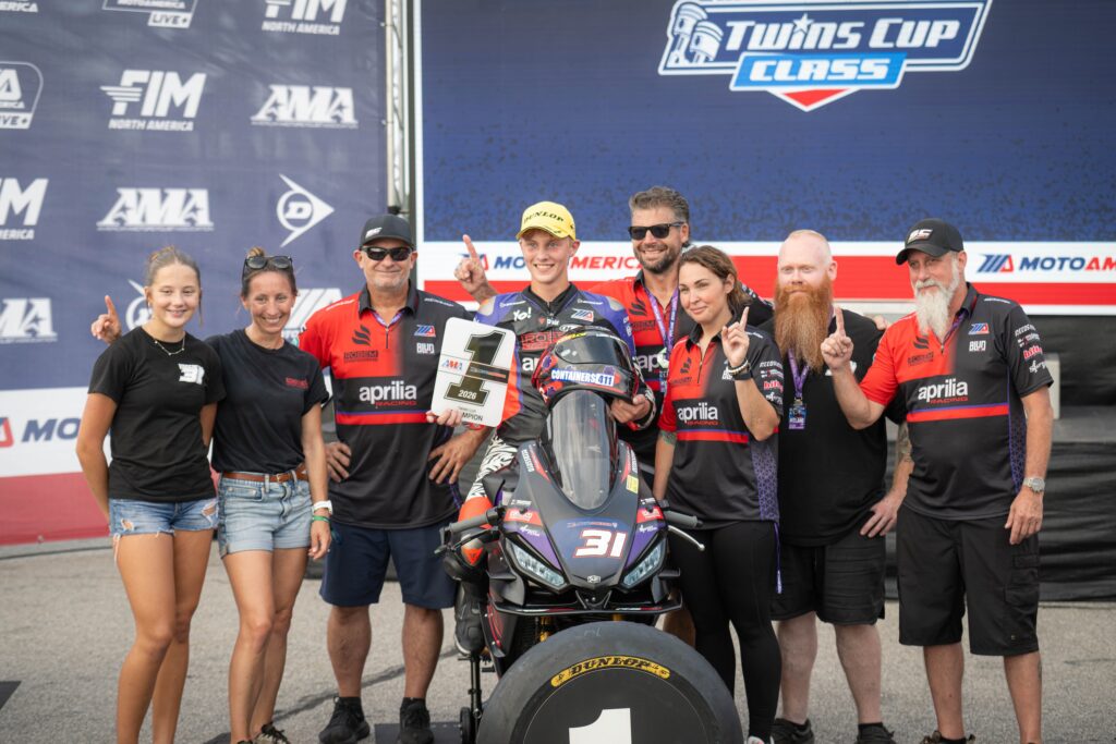 Aprilia 2026 MotoAmerica Twins Cup