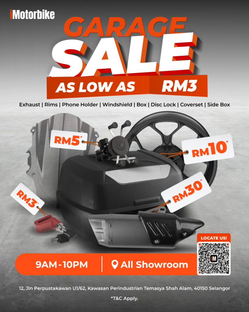 iMotorbike Garage Sale