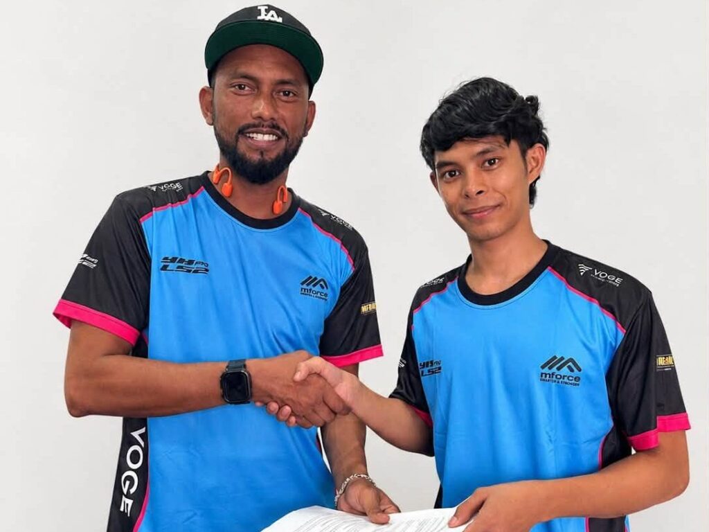 Akid Aziz VOGE AS25 Racing Team