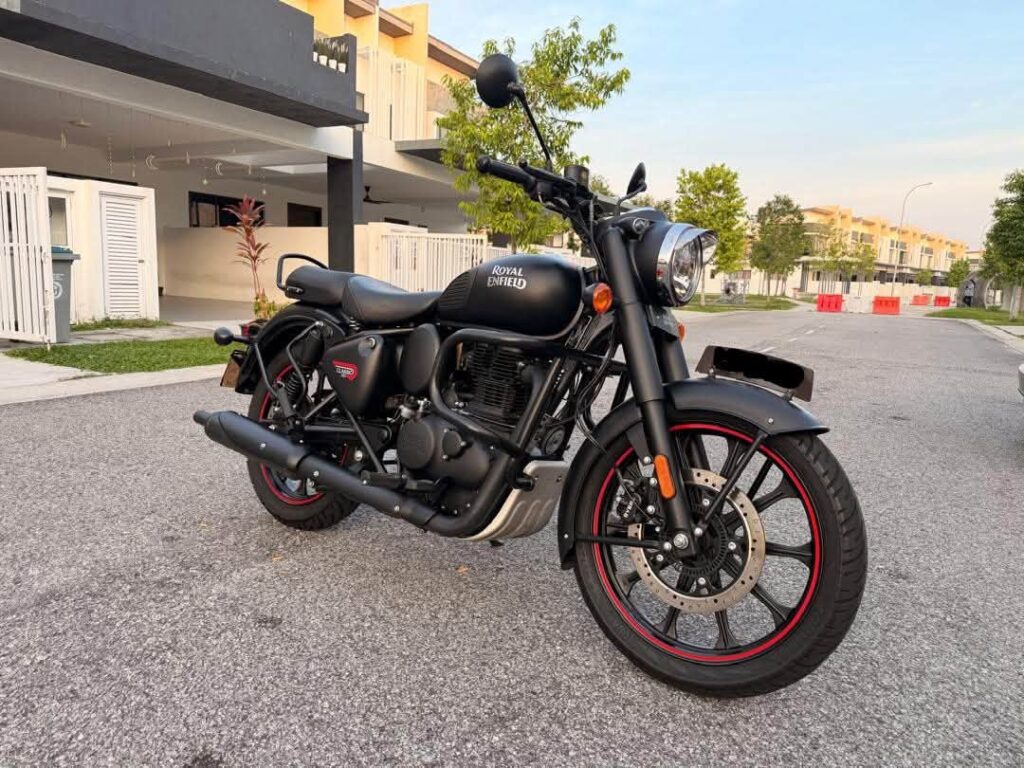 Motorcycle for RM4,000 salary