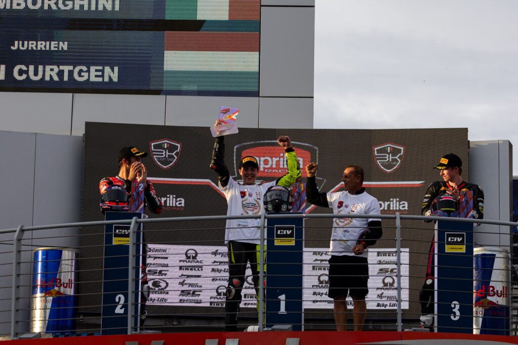 Gabriel Tesini 2026 Aprilia RS 660 Trophy Champion