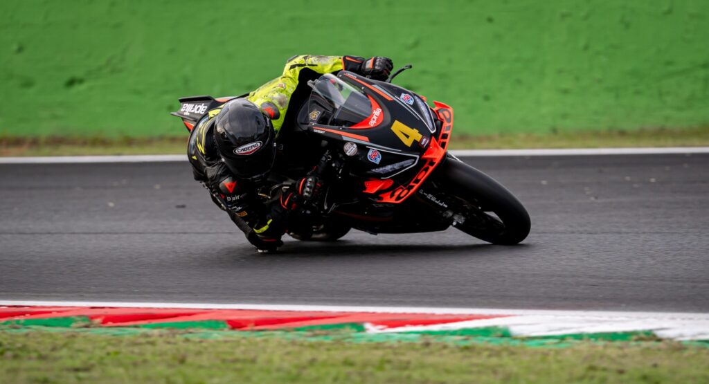 Gabriel Tesini 2026 Aprilia RS 660 Trophy Champion